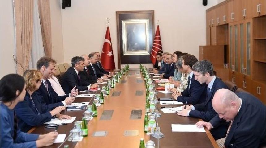 Kılı&ccedil;daroğlu, Agit Pa Başkanı Muttonen İle G&ouml;r&uuml;şt&uuml;