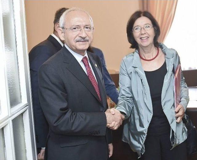 Kılıçdaroğlu, Agit Pa Başkanı Muttonen İle Görüştü