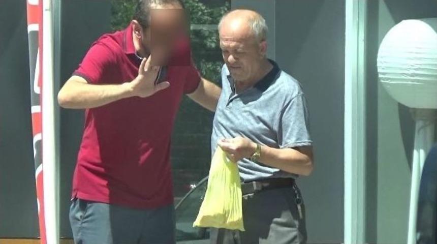 Elinde Para Dolu Poşetle Dolandırıcıları Bekleyip Yakalattı...(&ouml;zel Haber)