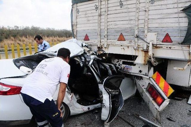 Rahatsızlanan Sürücü Kazaya Neden Oldu: 2 Ölü