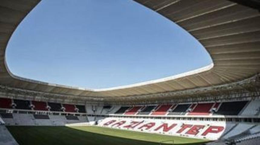 Gaziantepspor’un Yeni Stadında İlginç Görüntü