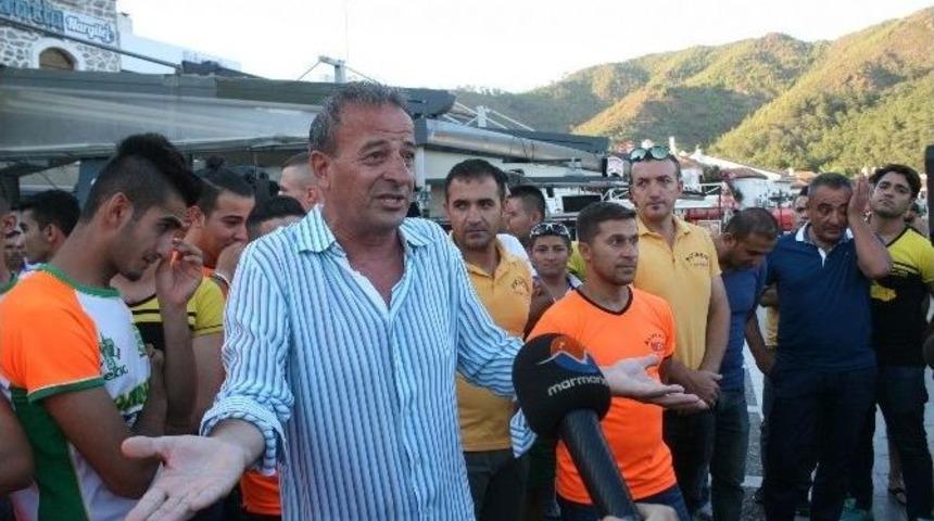 Marmaris&rsquo;te Yat Limanı Eylemi