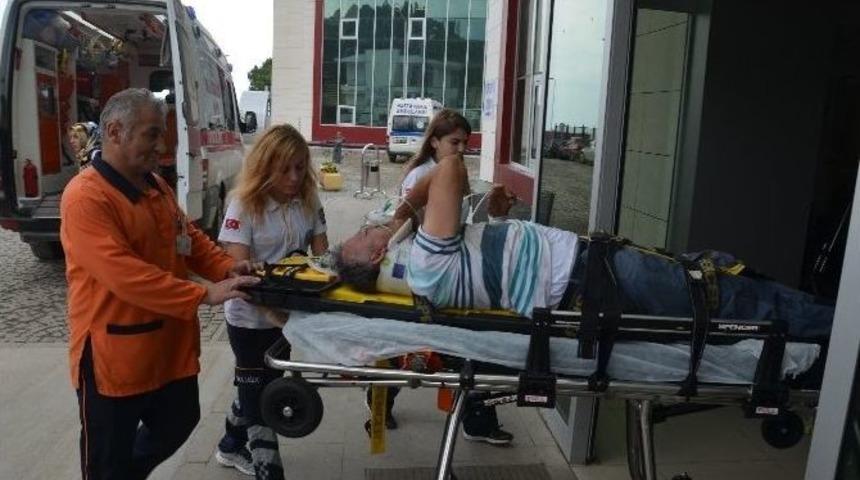 Fatsa&rsquo;da Motosiklet Kazası: 1 Yaralı