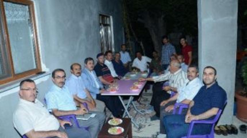 Başkan Eser Mahalle Gezilerine Devam Ediyor