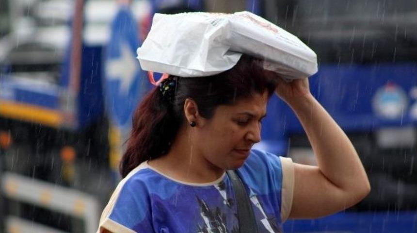 Erzurum Yağmurla Serinledi