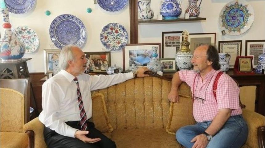 Başkan Kamil Sara&ccedil;oğlu, Mehmet G&ouml;rsoy&rsquo;u Ziyaret Etti