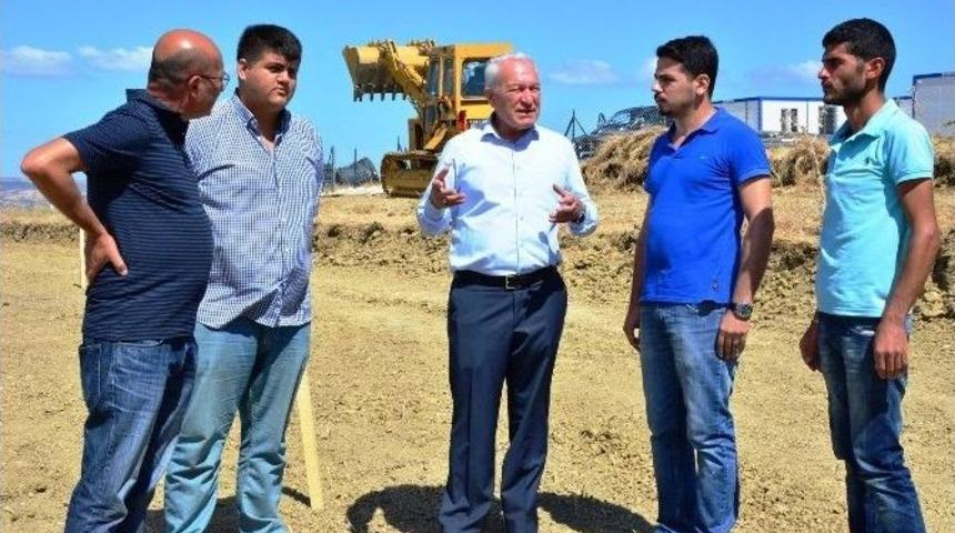 Lapseki&rsquo;de Atık Su Arıtma Tesisi &Ccedil;alışmaları Başladı