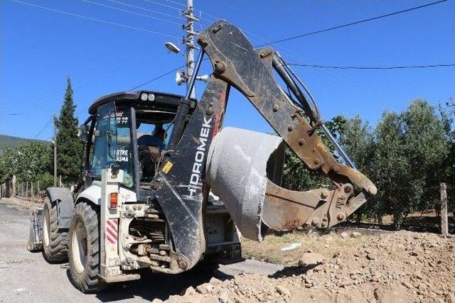 Sancaklı İğdecik’in Kanalizasyon Hattı Yenileniyor