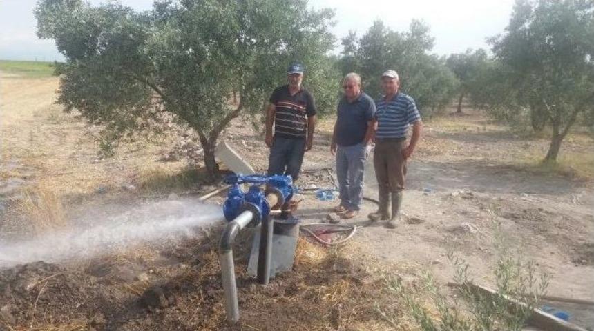 Dilek Ve Kayışlar Mahallelerine Yedek Sondaj Desteği