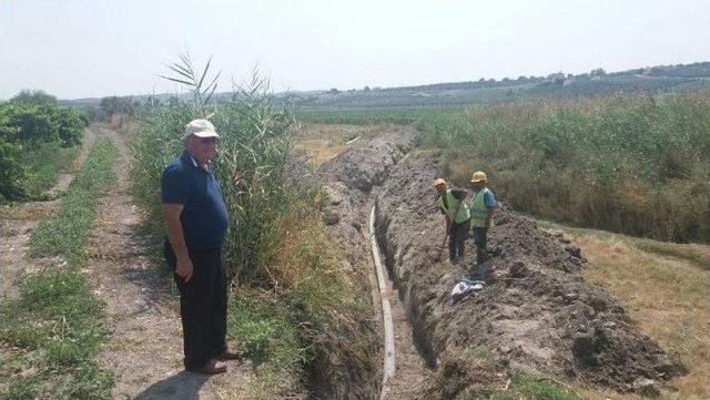 Dilek Ve Kayışlar Mahallelerine Yedek Sondaj Desteği