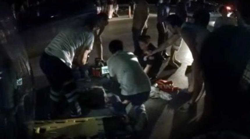 O Kaza Sonrası Yaşananlar Kask Kamerasında