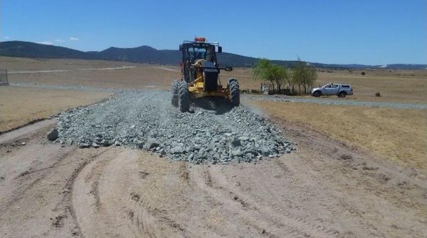 Kara&ouml;ren Mahallesi&rsquo;nde Stabilize &Ccedil;alışması