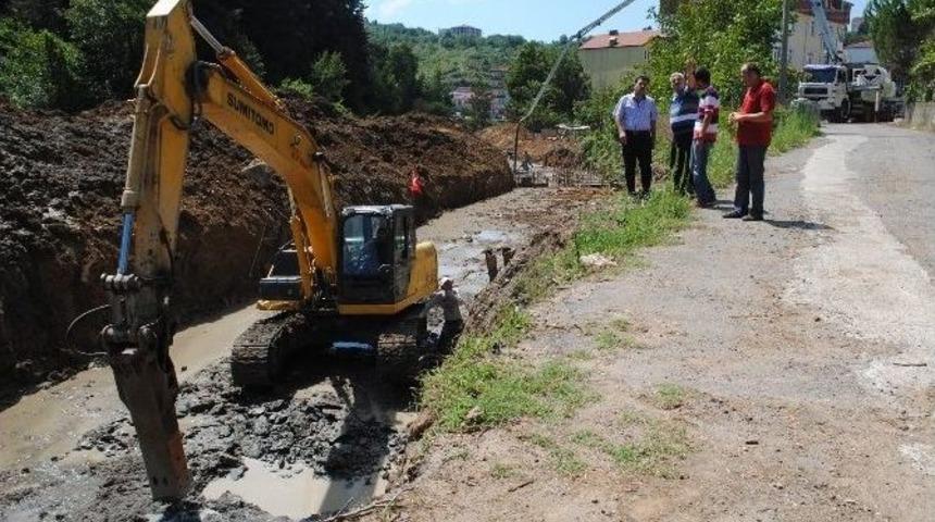 &Ccedil;akır, Dere Islah &Ccedil;alışmalarını İnceledi
