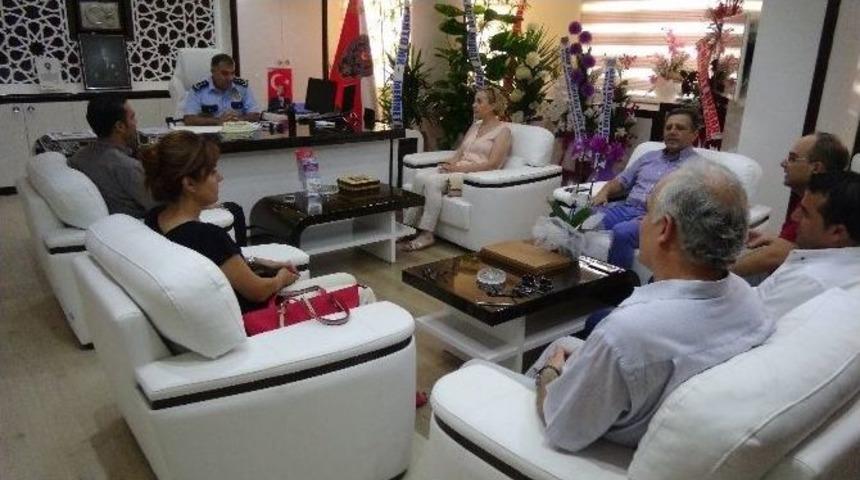 Altav&rsquo;dan Alanya Emniyet M&uuml;d&uuml;r&uuml;ne Ziyaret