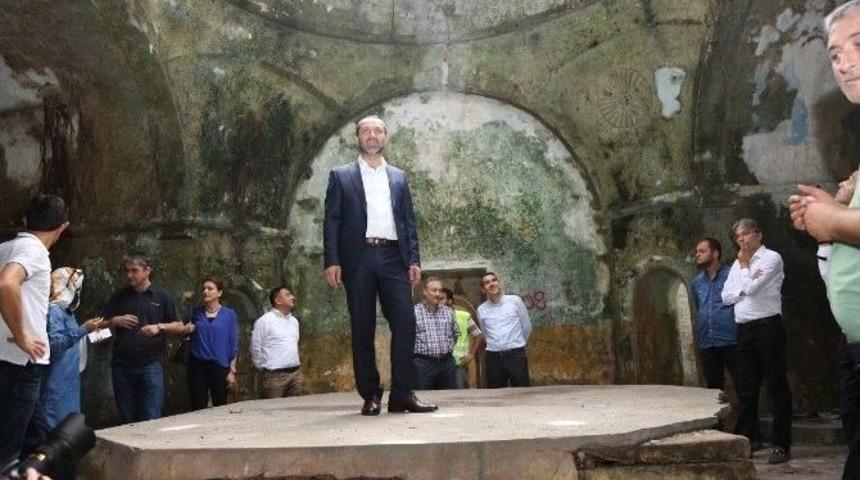 Tarihi Saray Hamamı Restore Ediliyor