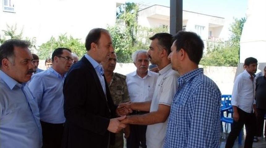 Vali Erin, Şehit Ailesini Yalnız Bırakmadı