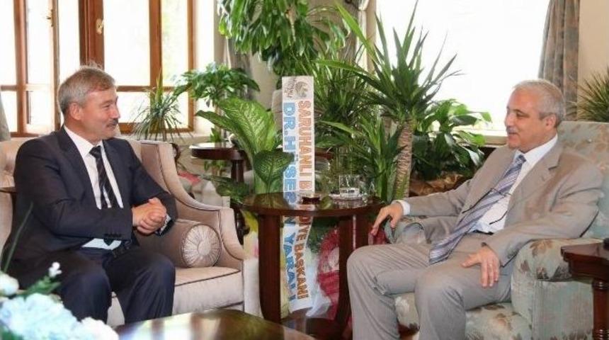 Başkan Yaralı&rsquo;dan Vali G&uuml;ven&ccedil;er&rsquo;e Ziyaret