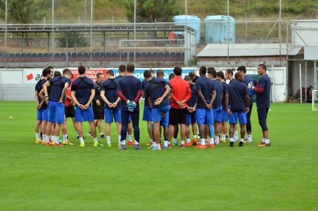 Trabzonspor, Kasımpaşa Ma&ccedil;ı Hazırlıklarını S&uuml;rd&uuml;rd&uuml;