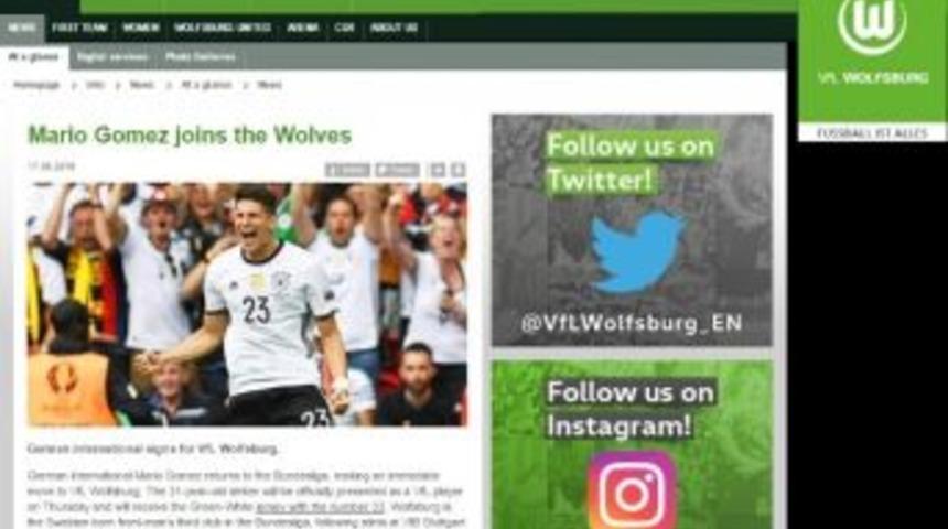 Mario Gomez Wolfsburg&rsquo;a Transfer Oldu