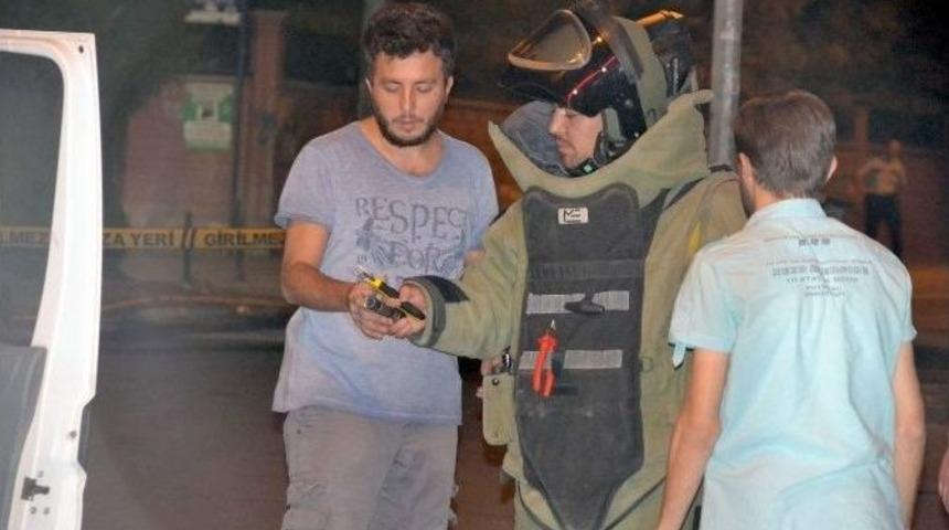 Bomba Sürü Verilen Şüpheli Paket Patlatıldı