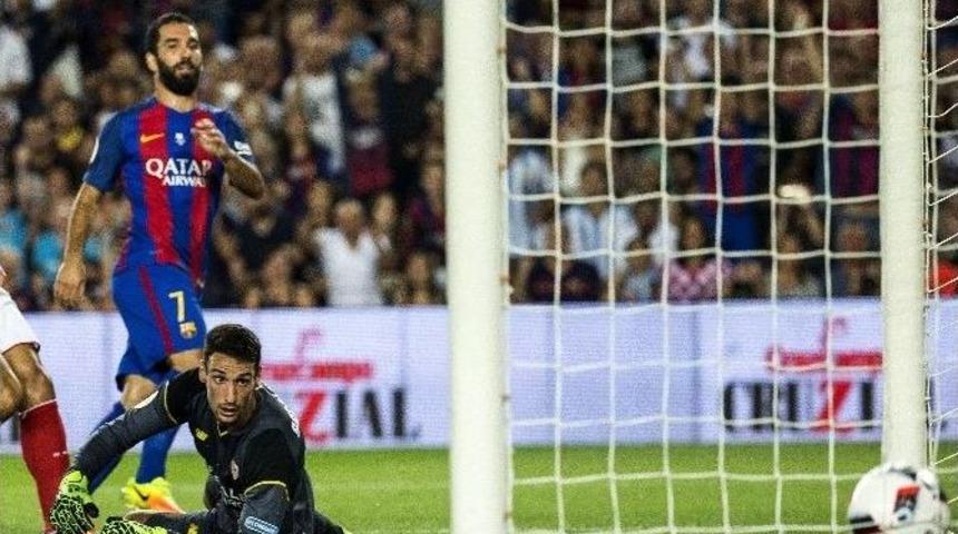 Barcelona - Sevilla Ma&ccedil;ında Arda Turan R&uuml;zgarı