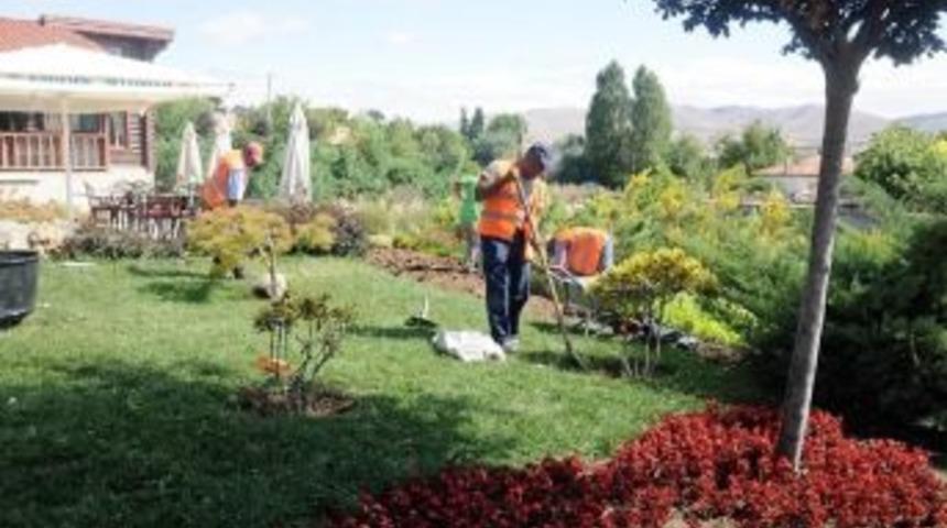 Kırşehir&rsquo;de Yabani Ot Temizliği Aralıksız Devam Ediyor