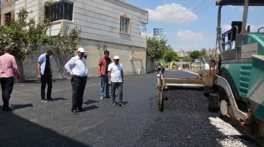 Asfalt &Ccedil;alışmaları S&uuml;r&uuml;yor