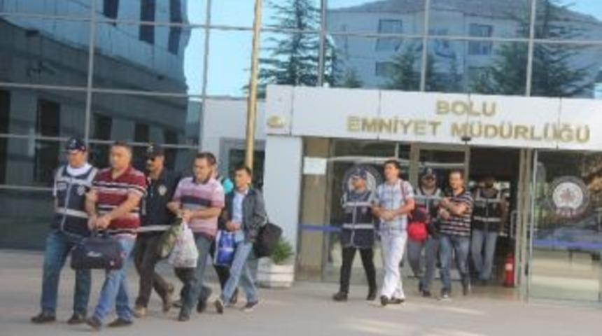 Bolu&rsquo;da Fet&ouml; Operasyonunda 10 Polis Adliyeye Sevk Edildi