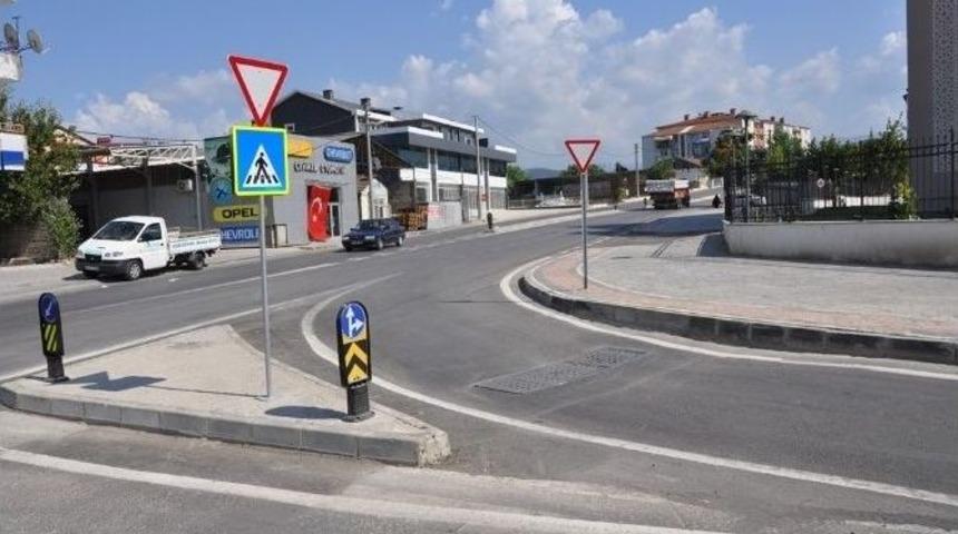 B&uuml;y&uuml;kşehir, G&ouml;lc&uuml;k Adliye Kavşağında D&uuml;zenleme Yaptı