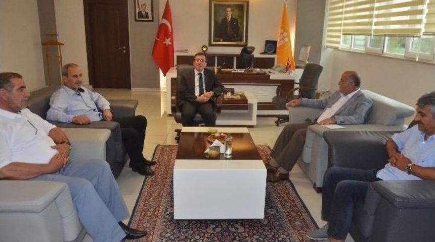 Malatya Tso Y&ouml;netiminden Rekt&ouml;r Kızılay&rsquo;a Ziyaret