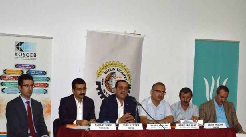 Bitlis&rsquo;te Teşvik Sistemi Ve Yatırım Destekleri Bilgilendirme Toplantısı