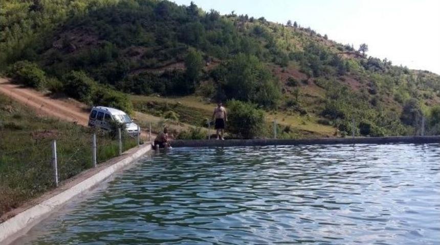 K&ouml;ylerde Sulama Havuzları Gen&ccedil;lerin Serinleme Mekanları Oldu