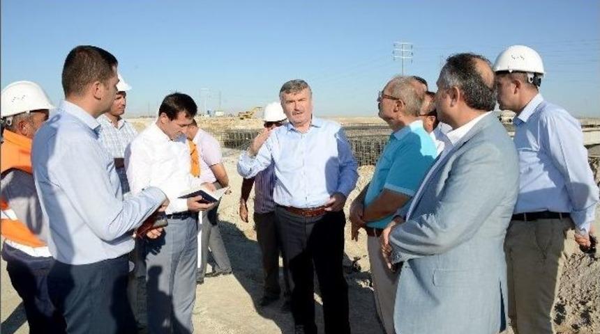 Aksaray Yoluna Organize Sanayi K&ouml;pr&uuml;l&uuml; Kavşağı Yapılıyor