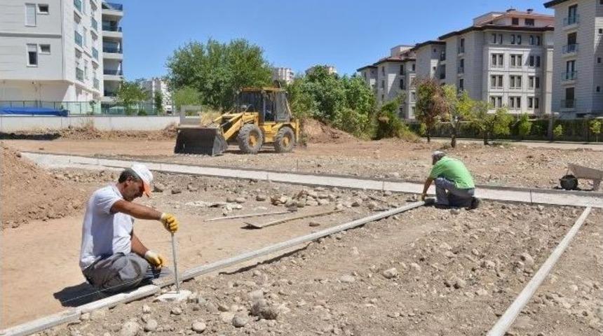 Konyaaltı Belediyesi’nden Uluç Mahallesi’ne Yeni Park