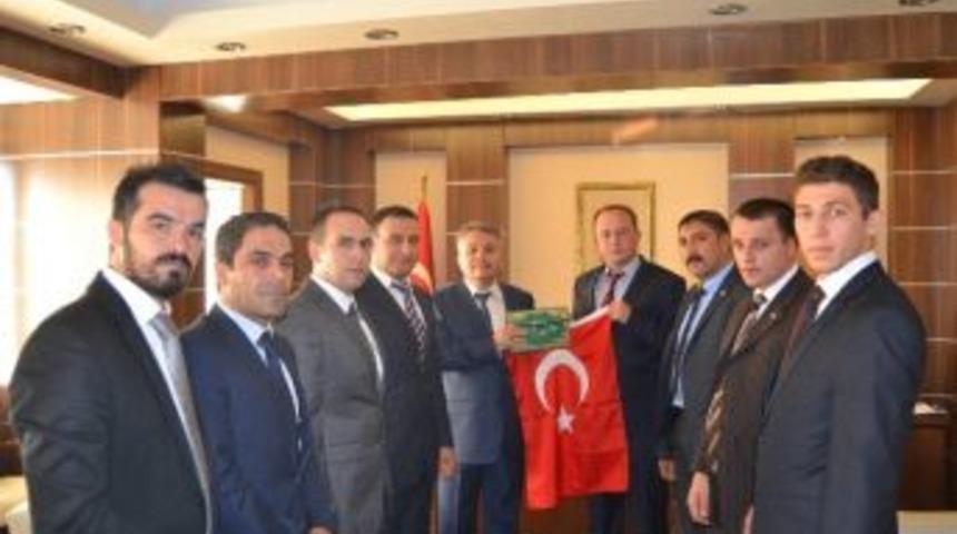 Eskişehir &Uuml;lk&uuml; Ocakları&rsquo;ndan Emniyet M&uuml;d&uuml;r&uuml; Şahin&rsquo;e Ziyaret