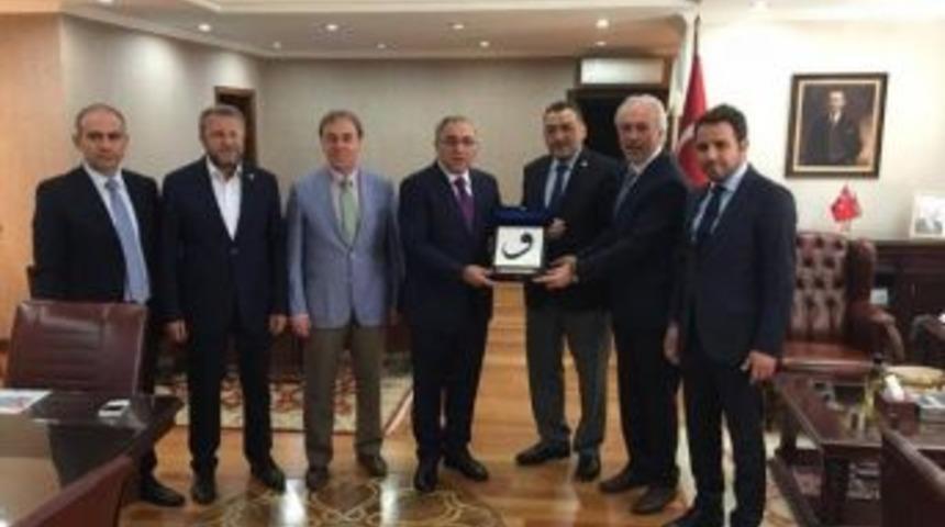 Başkan Ve Milletvekillerinden Toki Başkanı Erg&uuml;n Turan&rsquo;a Ziyaret