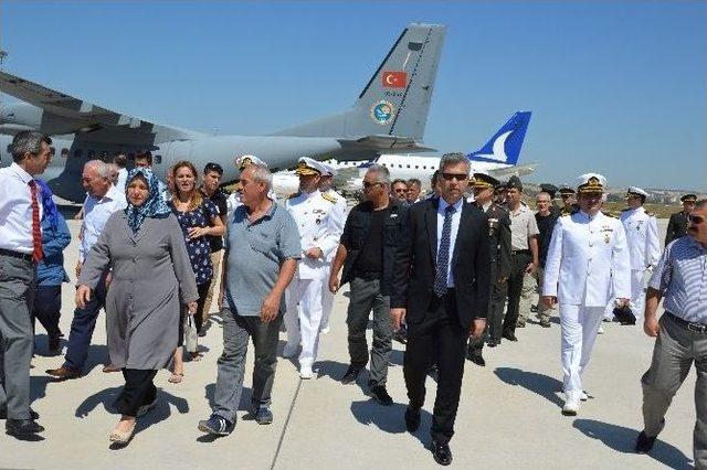 Şehit Astsubay Şahin’in Naaşı Çanakkale’ye Getirildi