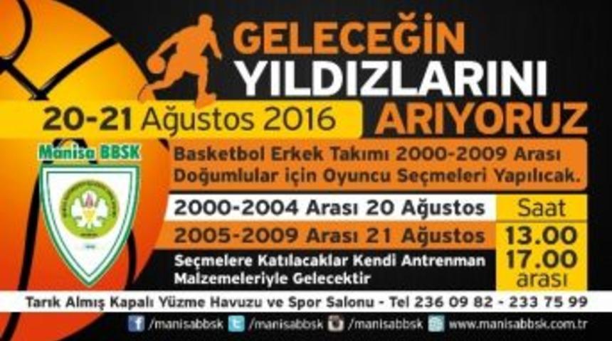 Manisa B&uuml;y&uuml;kşehir, Geleceğin Gen&ccedil; Yıldızlarını Arıyor