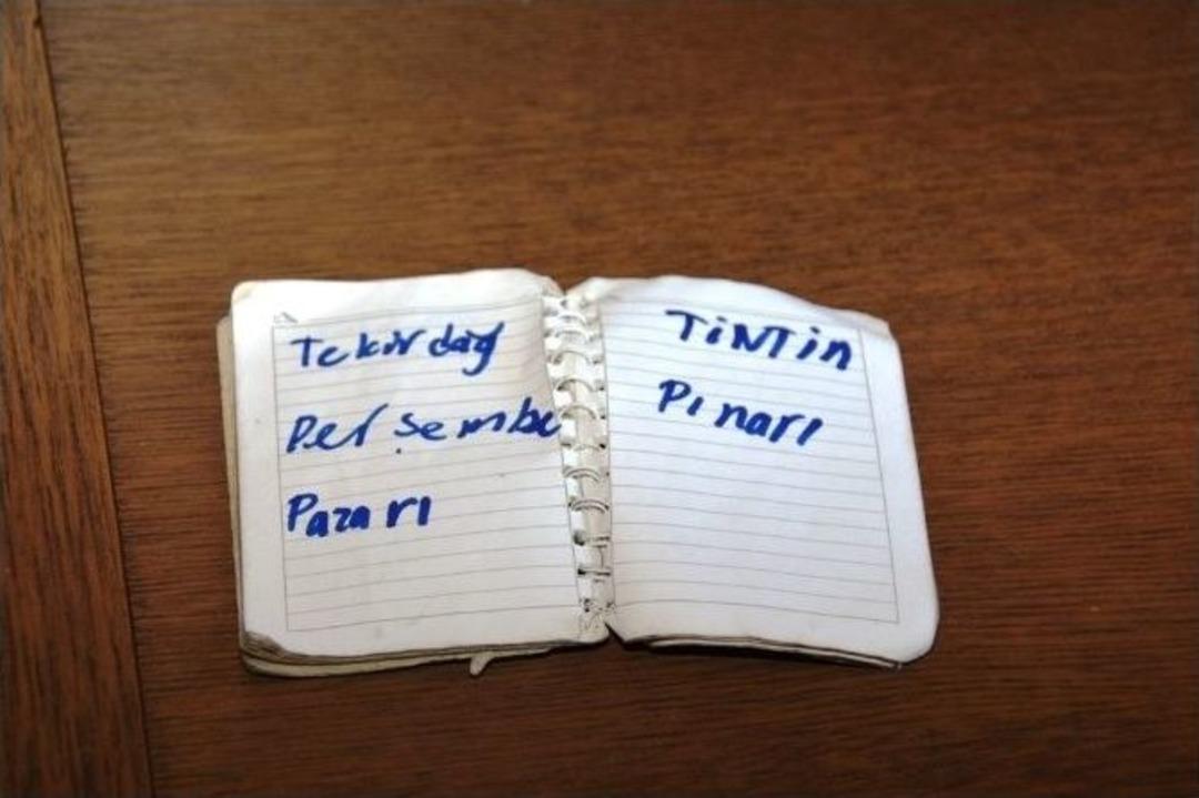 Dilencilerin &Uuml;zerinden &Ccedil;ıkan Not Defteri Şaşırttı