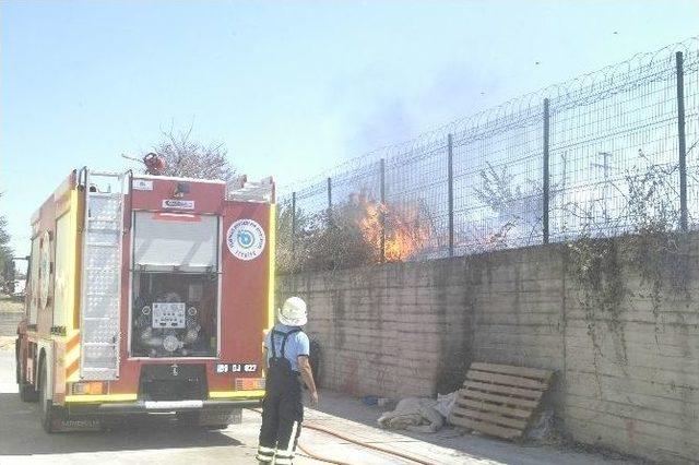 Tekirdağ’da Korkutan Yangın