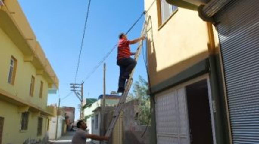 Şanlıurfa&rsquo;da Kablo Hırsızlığı