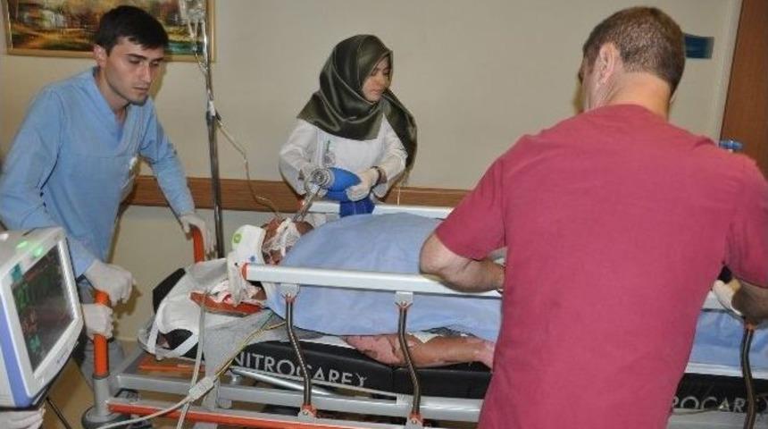 Fabrikada Patlama: 1 Ağır Yaralı