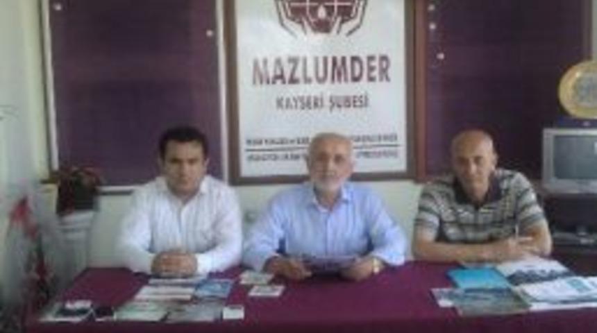 Mazlumder Kayseri Şube Başkanı Ahmet Taş:
