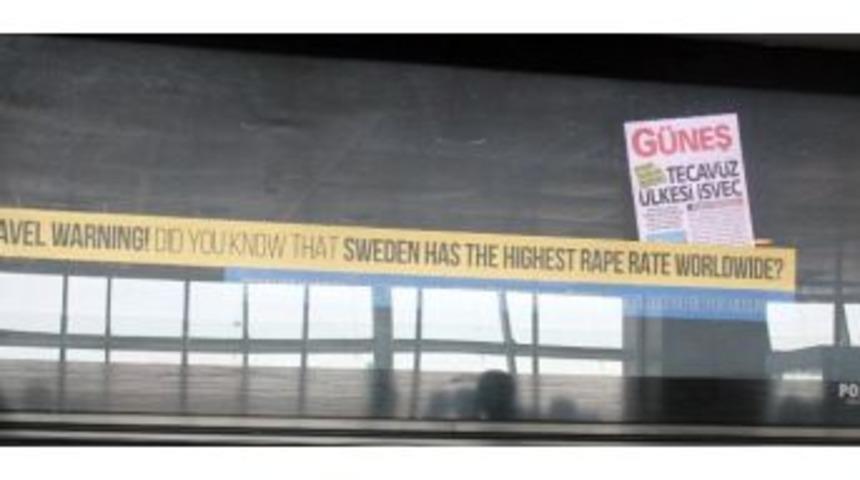 İsve&ccedil;li Bakana Reklamlı Cevap