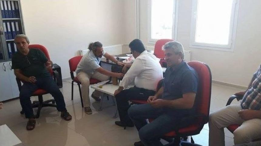 Başkan Erol&rsquo;dan Buharket Myo&rsquo;ya Ziyaret