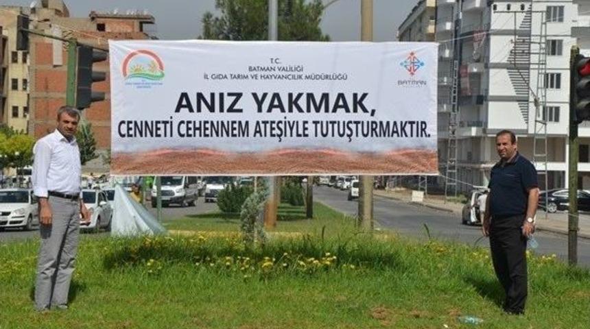 Anız Yangını Önleme Çalışmaları Devam Ediyor