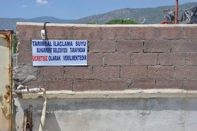 Buharket’te Tarımsal İlaçlama Suyu Sıkıntısı