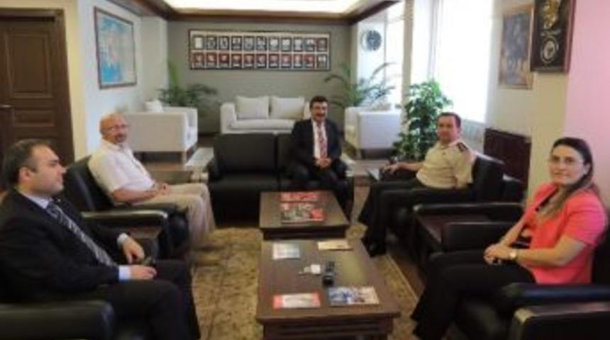 Ticaret Borsası&rsquo;ndan Garnizon Komutanlığına Ziyaret