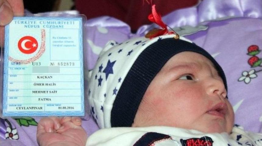 15 Temmuz&rsquo;dan Sonra Doğan 24 Bebek Kahraman &Ouml;mer Halisdemir&rsquo;in İsmini Taşıyacak