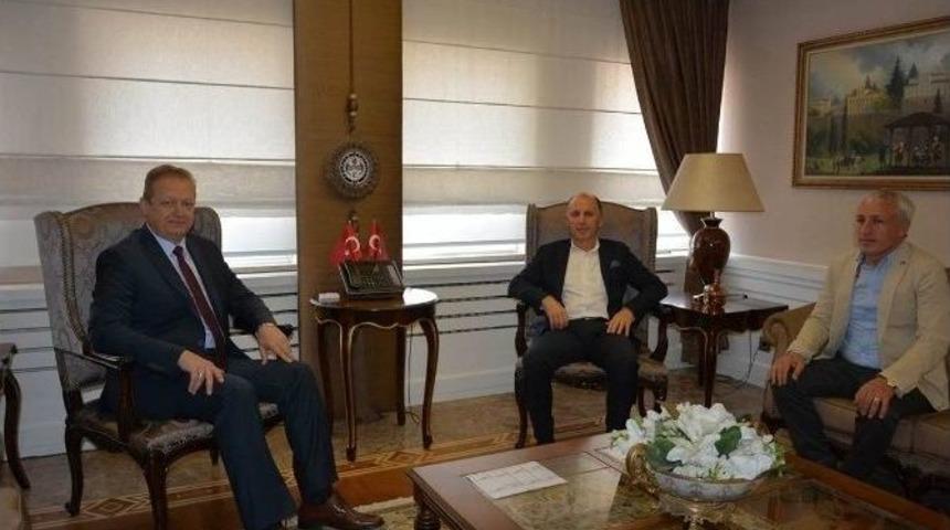 Trabzonspor Heyetinden, Vali Yavuz Ve Başkan Genç’e Ziyaret